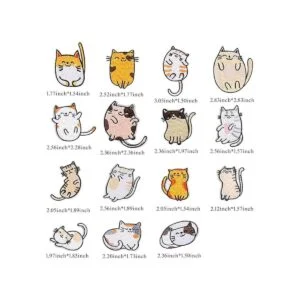 Parches de bordado lindo gato para planchar adhesivos_2