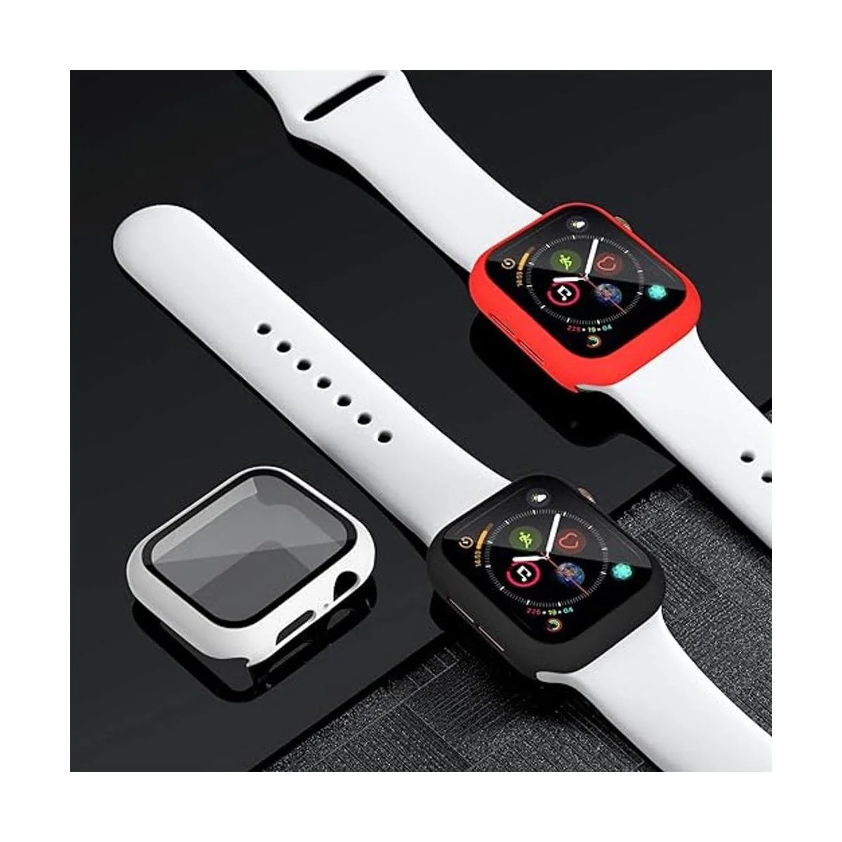 Charlam Funda compatible con Apple Watch con caja de 1_5