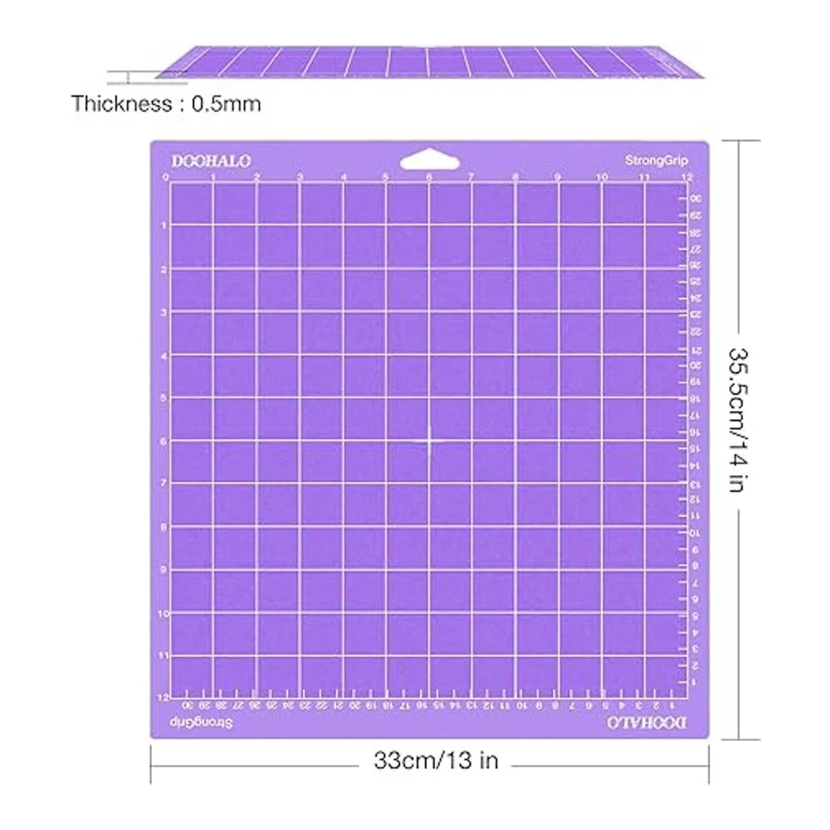DOOHALO Estera de corte para Silhouette Cameo 4 máquina de_6