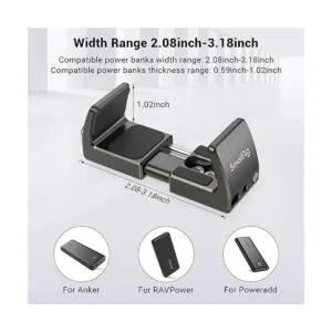 SmallRig Soporte universal para banco de energía soporte_3