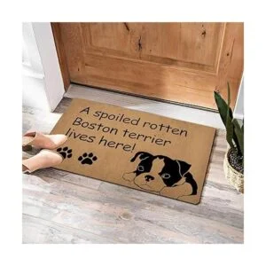 Felpudo divertido felpudo personalizado con un felpudo de