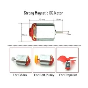Juego de 18 motores de corriente continua mini motor