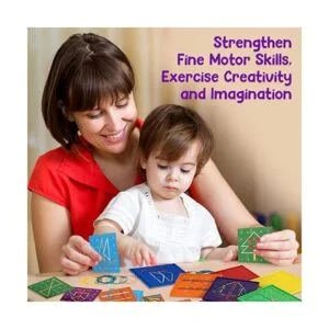 Paquete de 6 unidades de doble cara Geoboard material_5