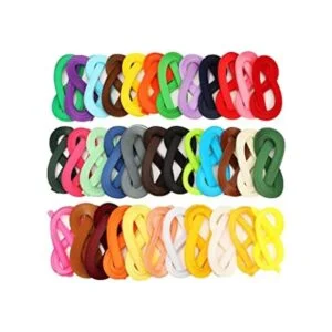 Juego de tiras de papel de 35 colores de 4200 tiras de