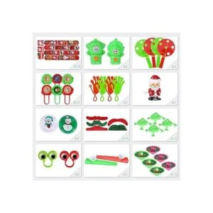 Max Fun Juego de 188 piezas de Navidad surtido de_3