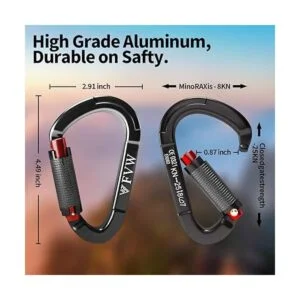 FVW Mosquetón de escalada en roca con bloqueo automático_2