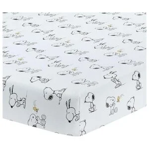 Lambs Ivy Classic Snoopy Juego de ropa de cama de 3_5