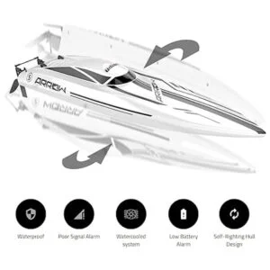 Cheerwing RC sin escobillas de 30 MPH barco de alta_3