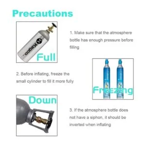 CGA320 G12 Manguera adaptadora de recarga de cilindro de_5