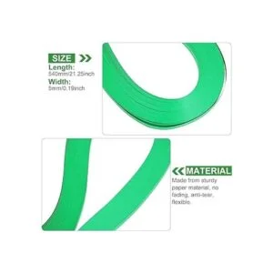 Juego de tiras de papel de 35 colores de 4200 tiras de