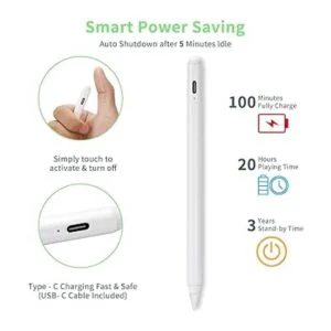 Lápiz capacitivo para iPad de 8 generación de 10.2_4