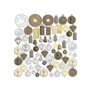Monedas Charms Joyas 3.53 oz alrededor de 3070pcs Retro_2