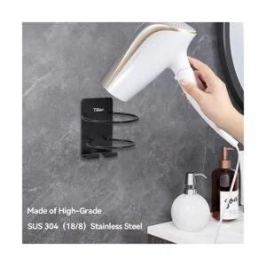 Tiilan Soporte para secador de pelo montaje en pared