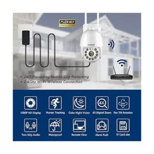 Cámara de seguridad al aire libre cámara IP inalámbrica_3