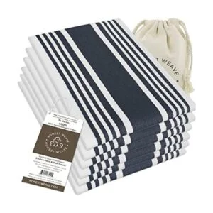 HONEST WEAVE Juego de toallas de mano y de cocina set de