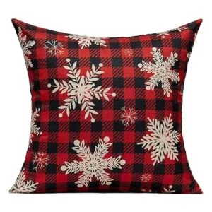 Christmas Throw Pillow Covers 18x18 Set of 4 Outdoor_5
