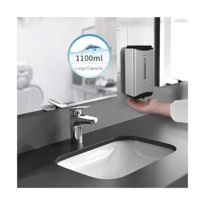 AIKE Dispensador automático de jabón líquido de montaje en_5