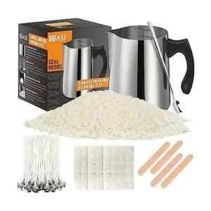 Kit de fabricación de velas incluye olla de vertido para_1