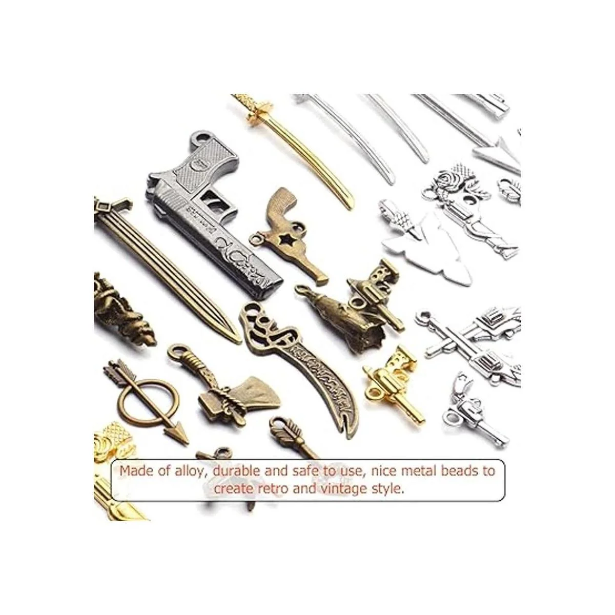 Armas encantos a granel 3.53 oz alrededor de 20 a 40_5