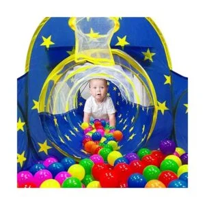 Tienda de campaña de juego para niños con hoyo de pelota
