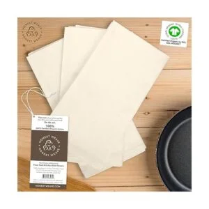 HONEST WEAVE Juego de toallas de mano y platos de cocina