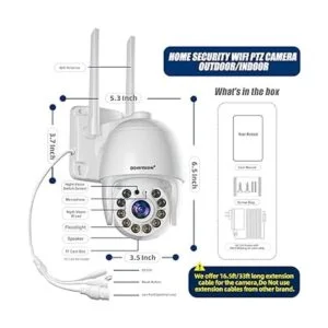 Cámara de seguridad al aire libre cámara IP inalámbrica_6