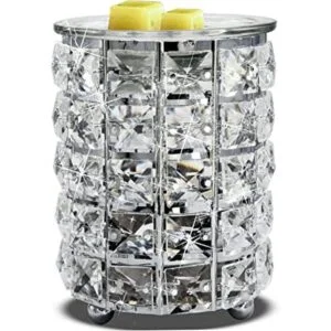 Calentador de cera de cristal de hierro forjado para_1