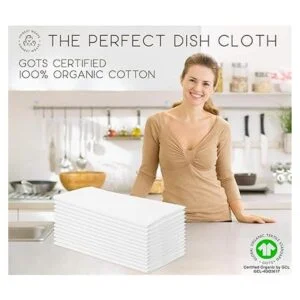 HONEST WEAVE Juego de toallas de mano y platos de cocina