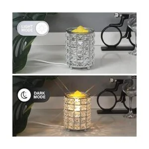 Calentador de cera de cristal de hierro forjado para_6