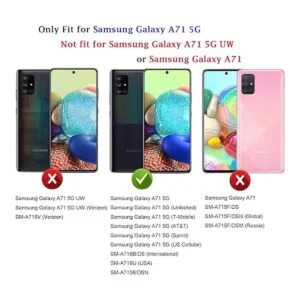 Funda para Samsung A71 5G Galaxy A71 5G funda PUSHIMEI_2