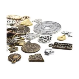 Monedas Charms Joyas 3.53 oz alrededor de 3070pcs Retro_5
