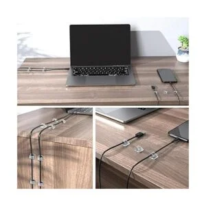 Halsouy 100 clips de alambre resistente y duradero_2