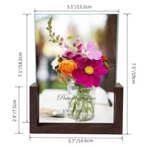 RLAVBL Juego de 2 portarretratos de 5 x 7 pulgadas marco_2