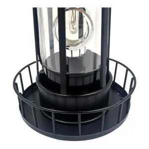 CALIDAKA Faro solar LED con energía solar de 360 grados_3