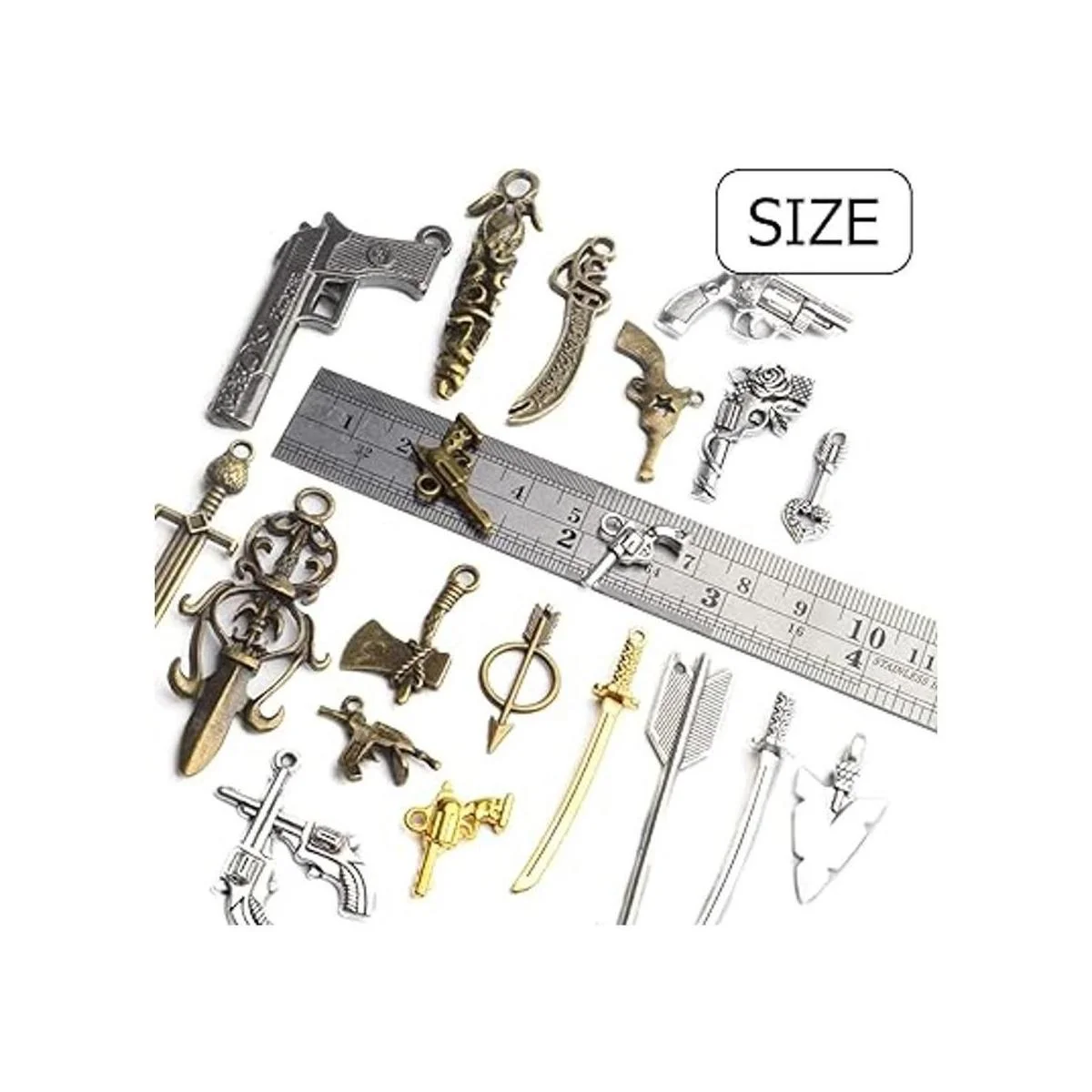 Armas encantos a granel 3.53 oz alrededor de 20 a 40_4