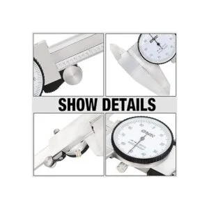 DNA Motoring TOOLS00055 Calibre de acero inoxidable