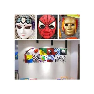 Paquete de 12 máscaras de cara completa para manualidades_5