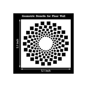 40 plantillas geométricas de pintura para álbumes de