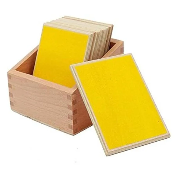 Adena Montessori Tableros táctiles con caja de material de_3