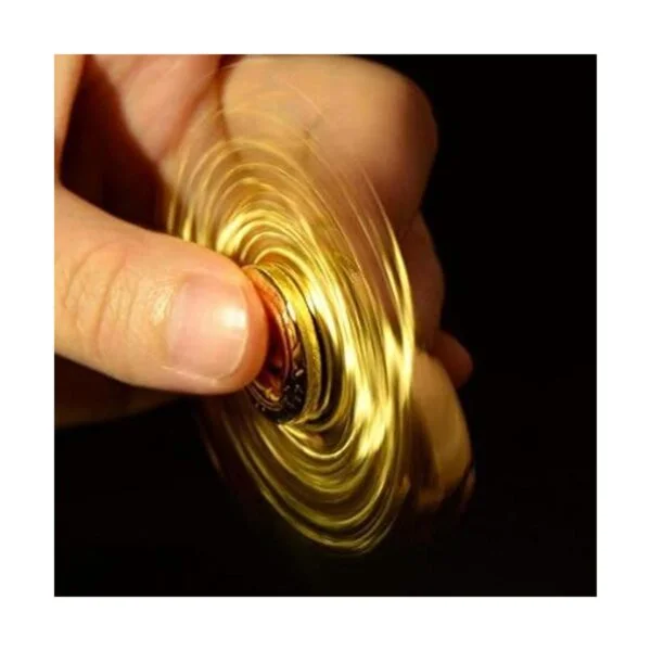 Gold Fidget Spinner Magic Power Orb ADHD Anxiety Toys_2