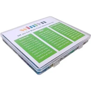 Juego de 340 fusibles de hoja de coche estándar y mini y_4