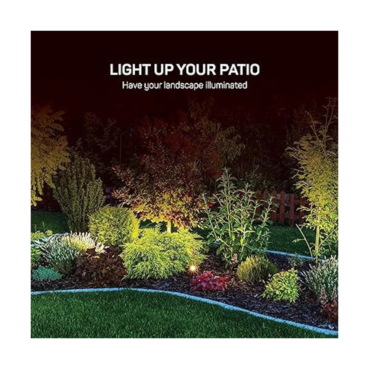 Juego de 2 soportes para luces de inundación para