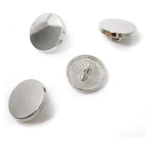 Honbay 50 piezas de metal redondo con botones planos