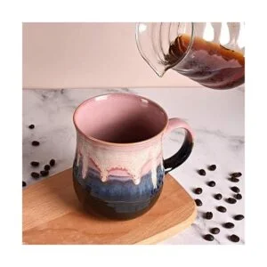 Bosmarlin Taza de café grande de cerámica taza de té_5