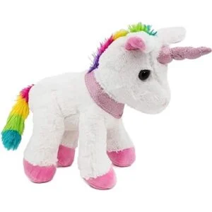 Brubaker Unicornio de peluche 8.3 in color blanco_3