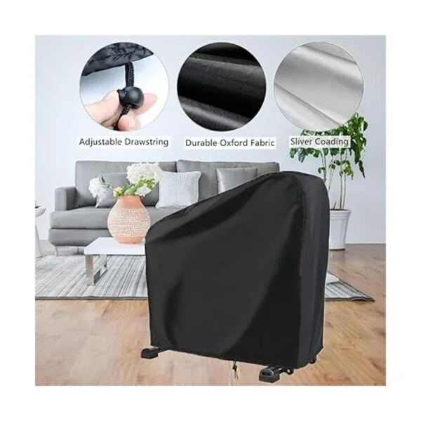 Rilime Funda para bicicleta de ejercicio cubierta_3