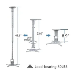 DYNAVISTA Soporte universal de montaje para proyector de_4
