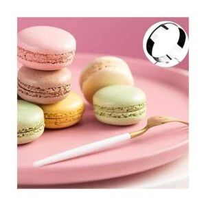 Juego de 12 cortadores de galletas redondos de acero