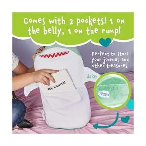 Jake The Shark Memory Mates Almohada de peluche de espuma_5