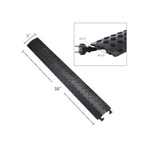 Anbotek 1 pieza pequeña Protector de cable de cubierta_2